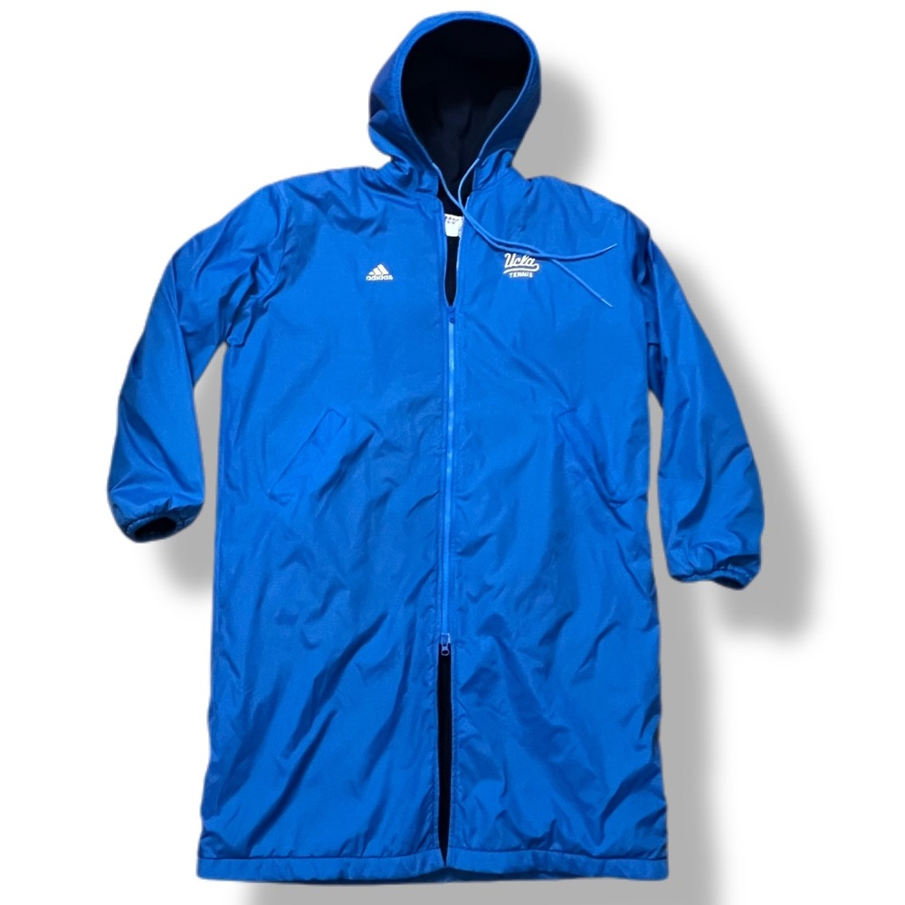 Vintage NCAA UCLA Tennis Adidas x MVP Team-Issued Warmup Jacket Bench Coat SMALL